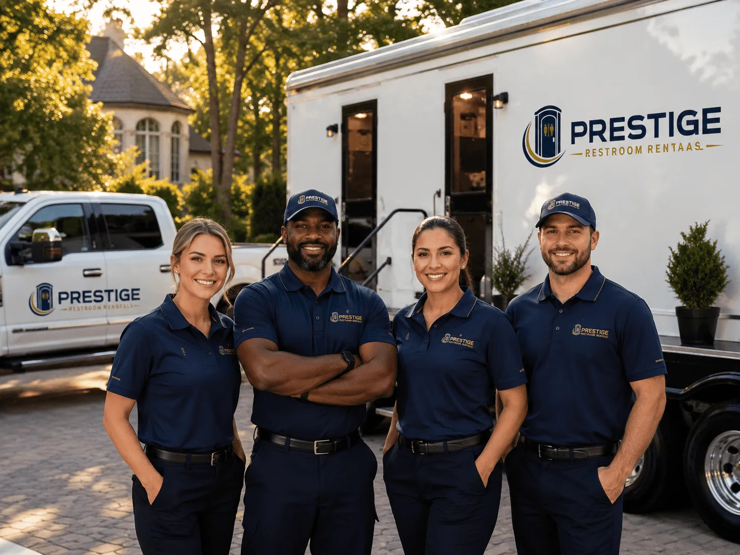 Trusted Luxury Portable Restrooms company in Benld, IL